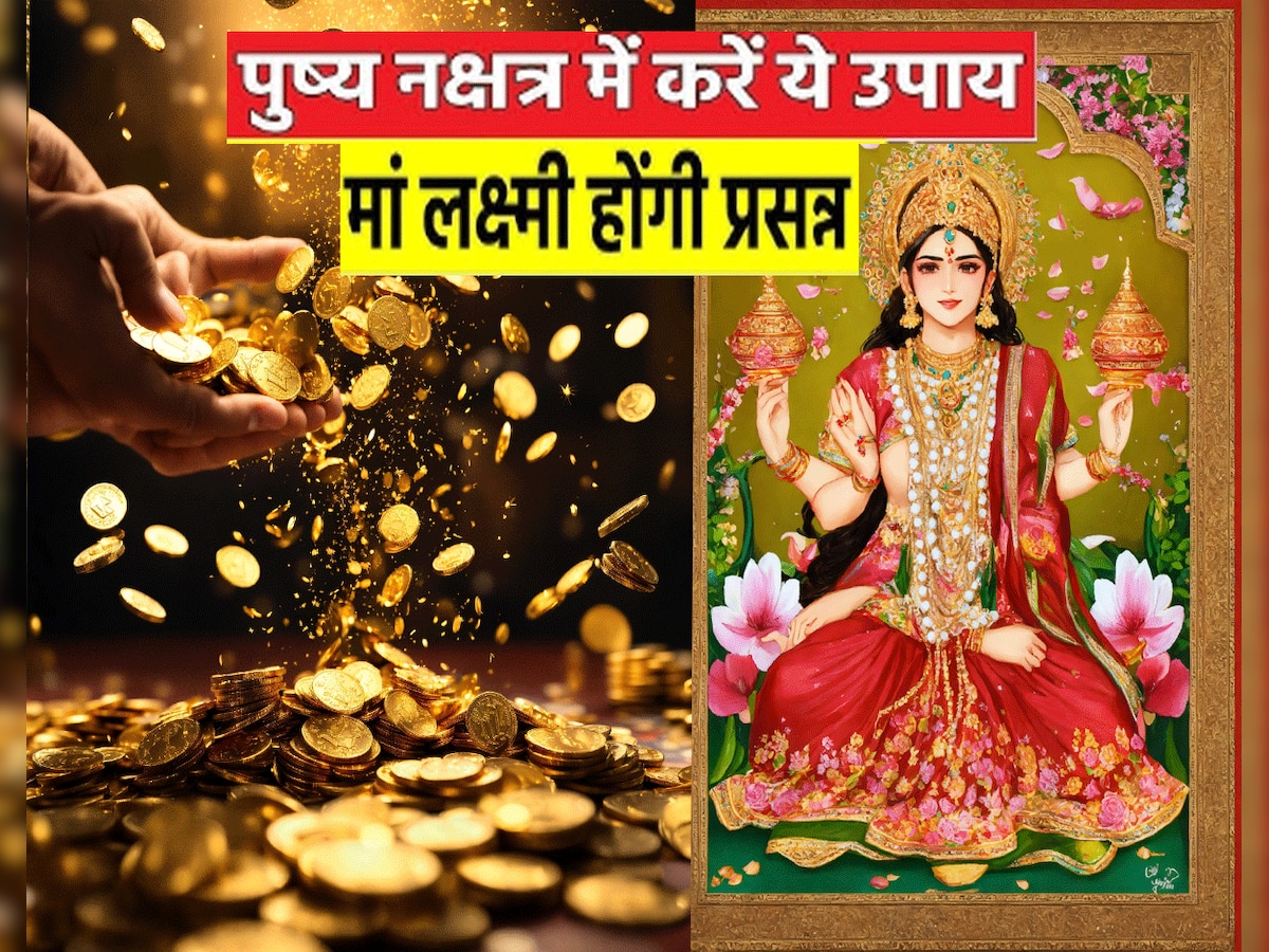 Astrology Ravi Pushya Nakshatra upay things to do on 7 july 2024 to get Goddess Lakshmi Blessings