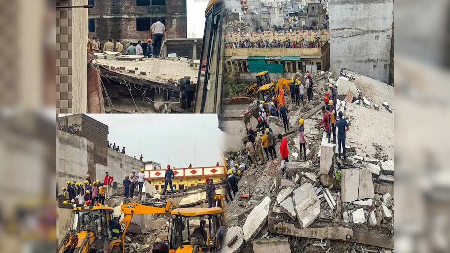 Surat Building Collapse: सूरत में भरभराकर गिरी 6 मंजिला इमारत, 15 घायल, कई लोगों के दबे होने की आशंका