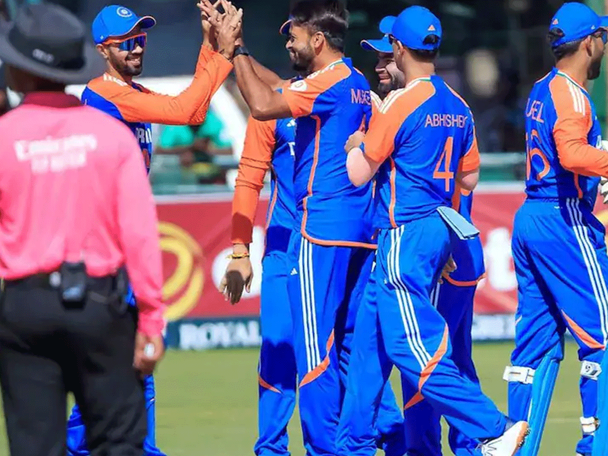 IND vs ZIM: भारत ने लिया बदला, दूसरे टी20 में जिम्बाब्वे को दी करारी शिकस्त, अभिषेक शर्मा चमके IND vs ZIM: भारत ने लिया बदला, दूसरे टी20 में जिम्बाब्वे को दी करारी शिकस्त, अभिषेक शर्मा चमके