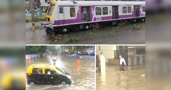 Mumbai Rain: पानी-पानी हुई मुंबई, सड़कों पर जाम, ट्रेन और हवाई सेवाओं पर भी पड़ा असर