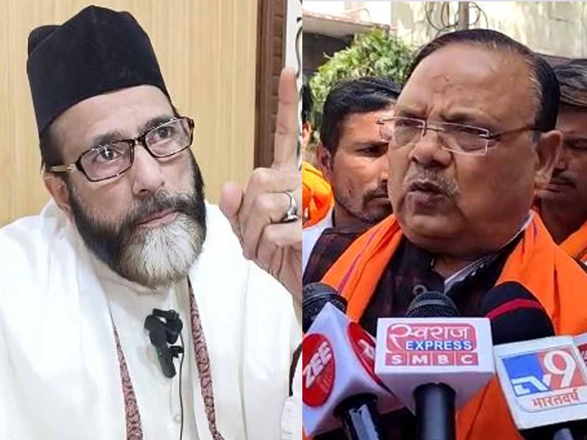 मौलाना तौकीर रजा के मुस्लिम लड़कियों को बरगलाने वाले बयान पर भड़के VHP नेता मौलाना तौकीर रजा के मुस्लिम लड़कियों को बरगलाने वाले बयान पर भड़के VHP नेता