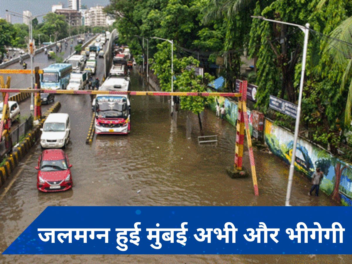 Mumbai Rain Updates: मुंबई में बारिश से हाल बेहाल, ट्रेन-विमान सेवाएं प्रभावित, स्कूल किए गए बंद