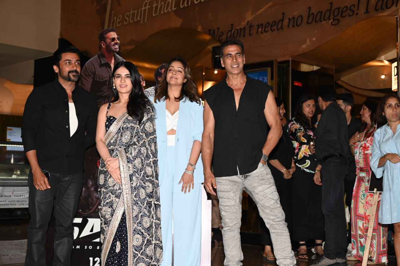 सूर्या और ज्योतिका के साथ अक्षय-राधिका