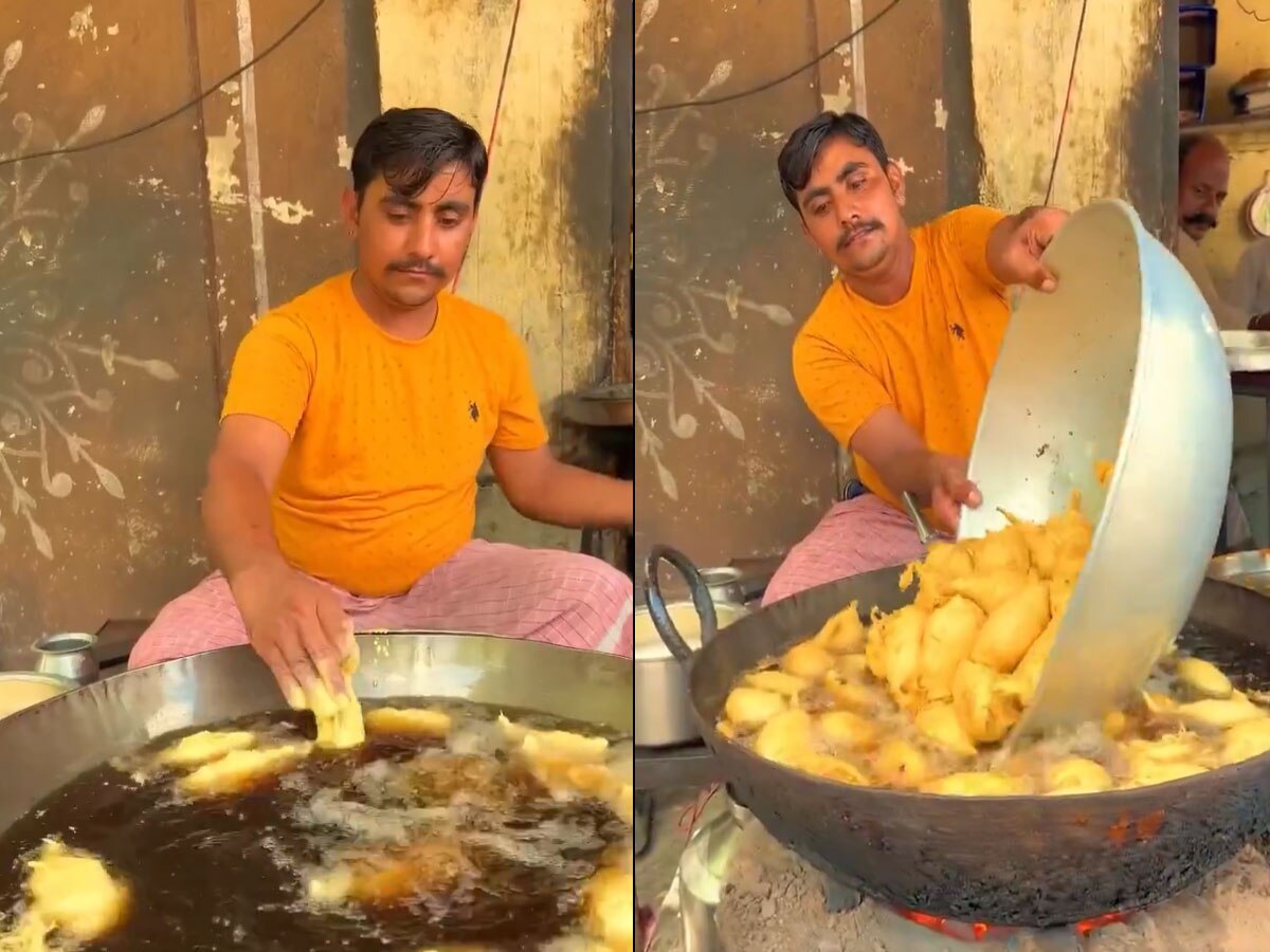 Viral Video: बाड़मेर वाले बड़े शौक से खाते हैं यह खास बड़ा, क्या आपने कभी खाया? Viral Video: बाड़मेर वाले बड़े शौक से खाते हैं यह खास बड़ा, क्या आपने कभी खाया?