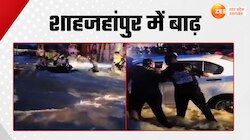 शाहजहांपुर हाईवे पर आया सैलाब, सड़क पर उतराती दिखीं गाड़ियां, मची चीख पुकार