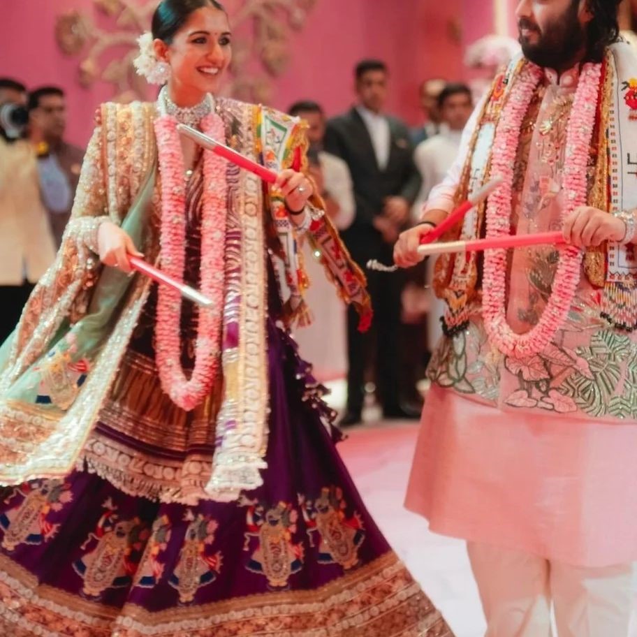 अनंत राधिका साथ साथ