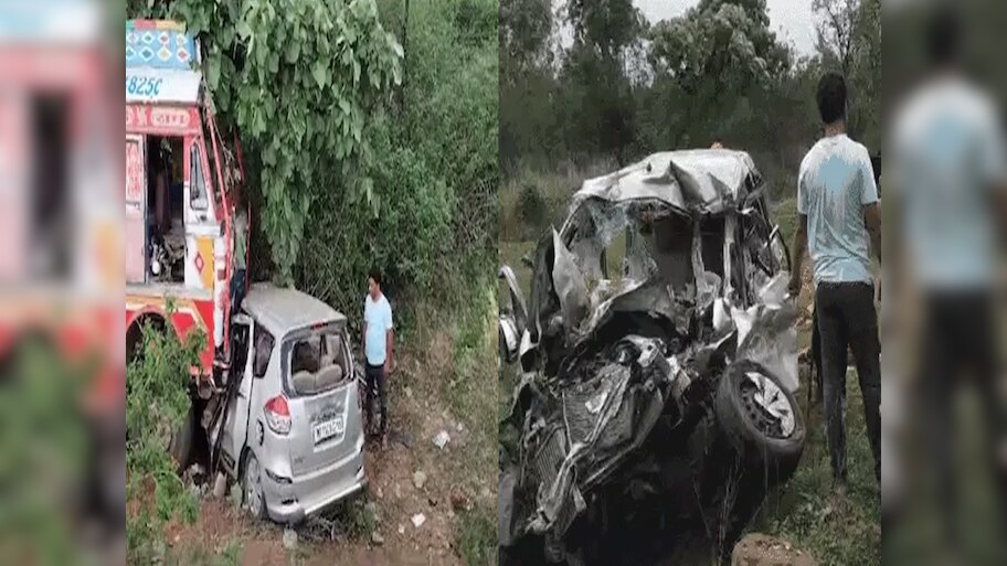 MP Road Accident: सतना में भीषण सड़क हादसा;  ट्रक ने कार को मारी टक्कर, 3 की मौत, चार घायल 