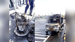 गाजियाबाद में पिकअप और बाइक की हुई जोरदार टक्‍कर, 2 की मौत