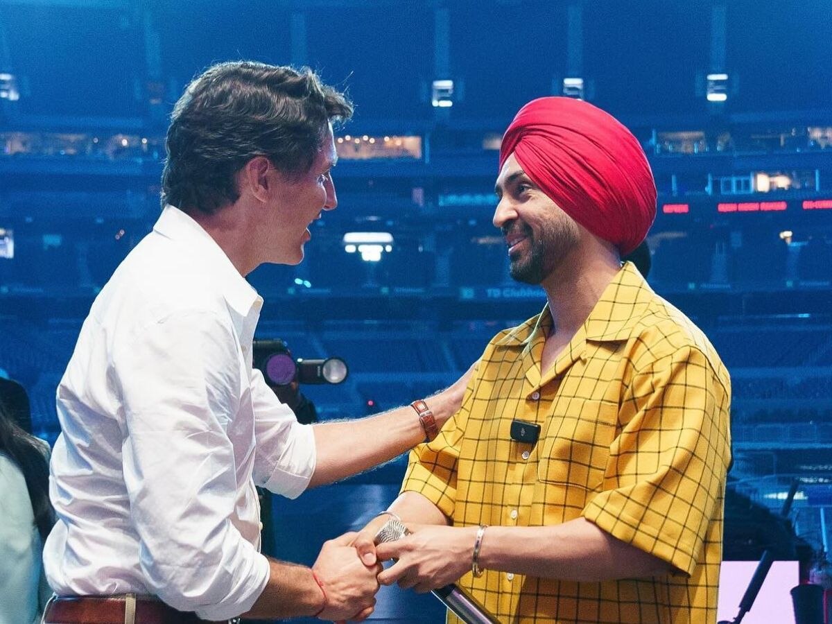 Diljit Dosanjh meet Justin Trudeau: ਕੰਸਰਟ ਤੋਂ ਪਹਿਲਾਂ ਕੈਨੇਡਾ ਦੇ PM ਜਸਟਿਨ ਟਰੂਡੋ ਨੇ ਦਿਲਜੀਤ ਦੋਸਾਂਝ ਨੂੰ ਦਿੱਤਾ ਸਰਪਰਾਈਜ਼, ਕੀਤੀ ਮੁਲਾਕਾਤ, ਦੇਖੋ ਫੋਟੋਆਂ