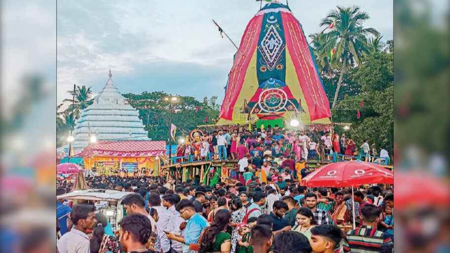 କେନ୍ଦ୍ରାପଡ଼ାରେ ଆଜି ବାହୁଡ଼ାଯାତ୍ରା, ଅପରାହ୍ନ ୨ଟାରେ ଶ୍ରୀଜୀଉଙ୍କ ହେବ ରଥଟଣା