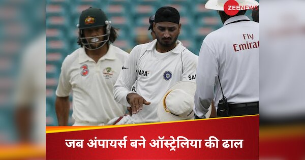 monkeygate scandal match story india vs Australia Sidney test match