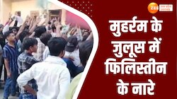 Video:मुहर्रम के जुलूस में फिलिस्तीन जिंदाबाद के नारे,वीडियो देख पुलिस ने लिया एक्शन