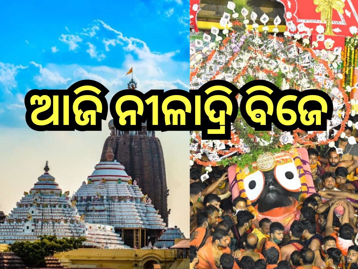 Niladri Bije 2024: ଆଜି ଦାରୁବ୍ରହ୍ମଙ୍କ ନୀଳାଦ୍ରି ବିଜେ , ଜାଣନ୍ତୁ ନୀତି ନିର୍ଘଣ୍ଟ