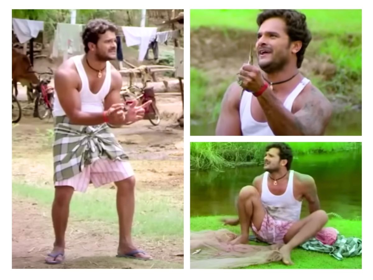 Khesari Lal Yadav Comedy Scene Video Viral From Film Mehandi Laga Ke ...