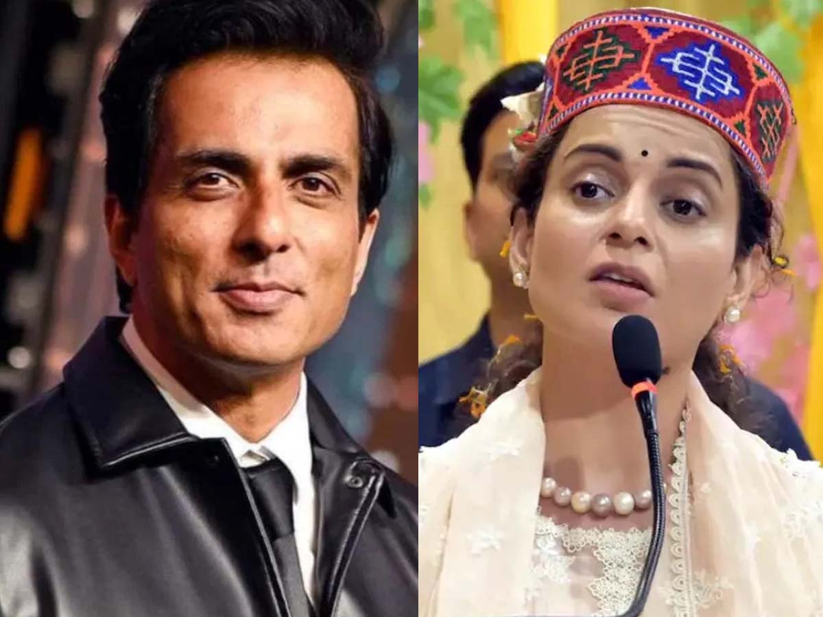 कंगना की सोनू सूद से शुरू हुई जंग; पूछा- क्या मुसलमान 'हलाल' की जगह खा सकते हैं ये? कंगना की सोनू सूद से शुरू हुई जंग; पूछा- क्या मुसलमान 'हलाल' की जगह खा सकते हैं ये?