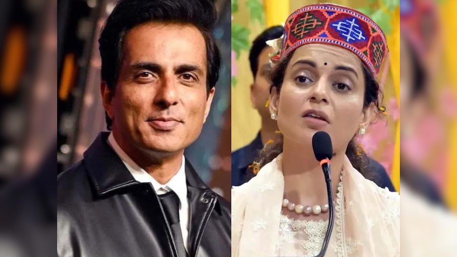 कंगना की सोनू सूद से शुरू हुई जंग; पूछा- क्या मुसलमान 'हलाल' की जगह खा सकते हैं ये?