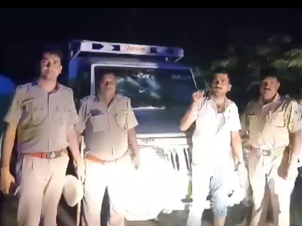 खनन माफियाओं के हौसले बुलंद, फिल्मी अंदाज में रोकी विभाग की गाड़ी