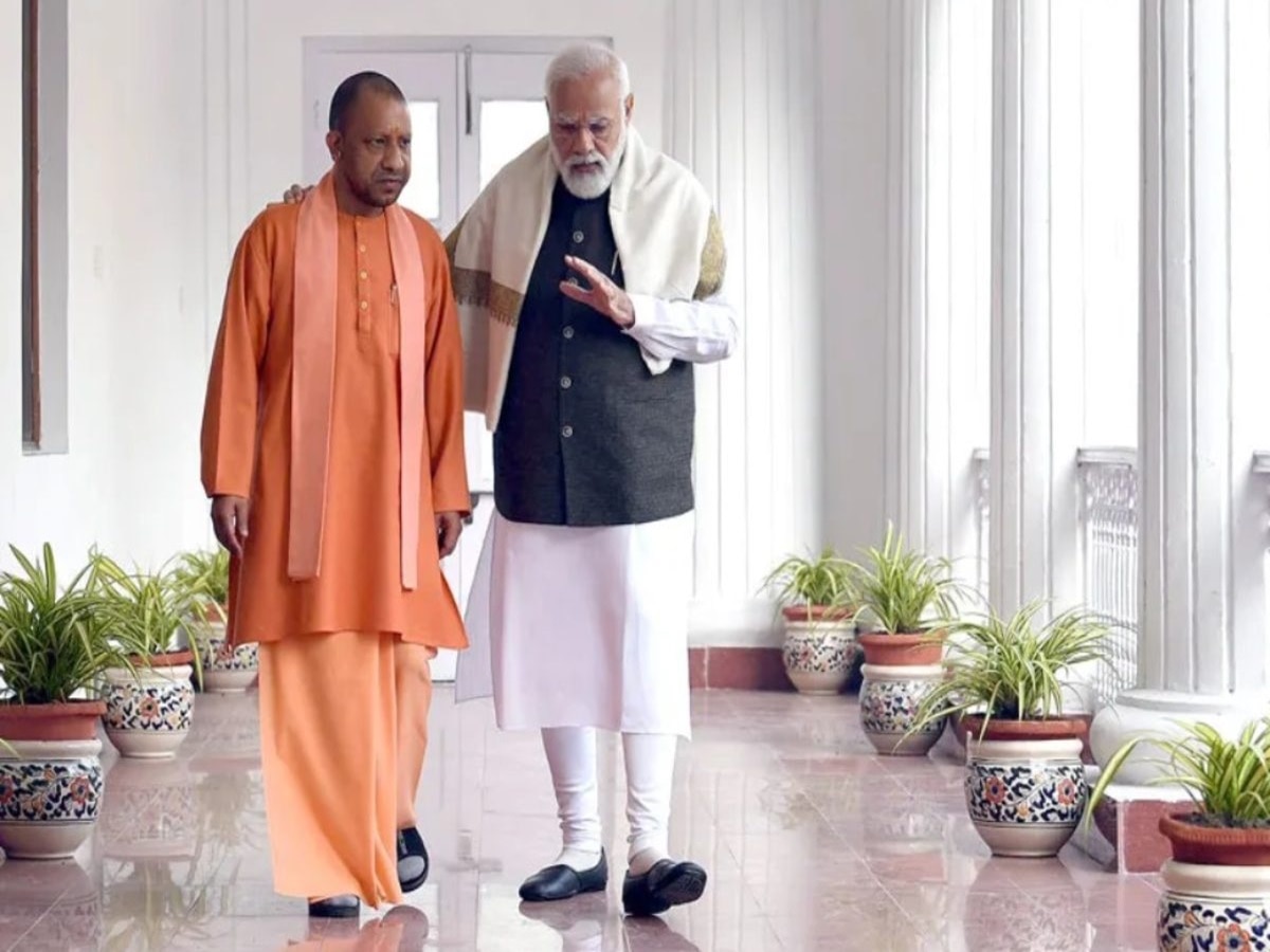 CM Yogi Meeting With PM Modi