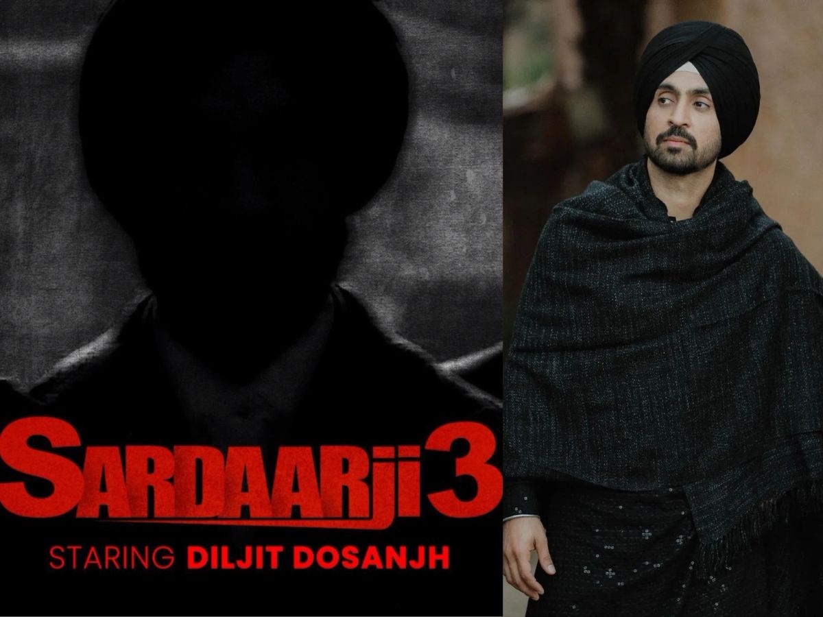 Diljit Dosanjh Upcoming Movie: दिलजीत दोसांझ ने 'सरदार जी 3' की रिलीज डेट की घोषित, पहला पोस्टर किया शेयर 