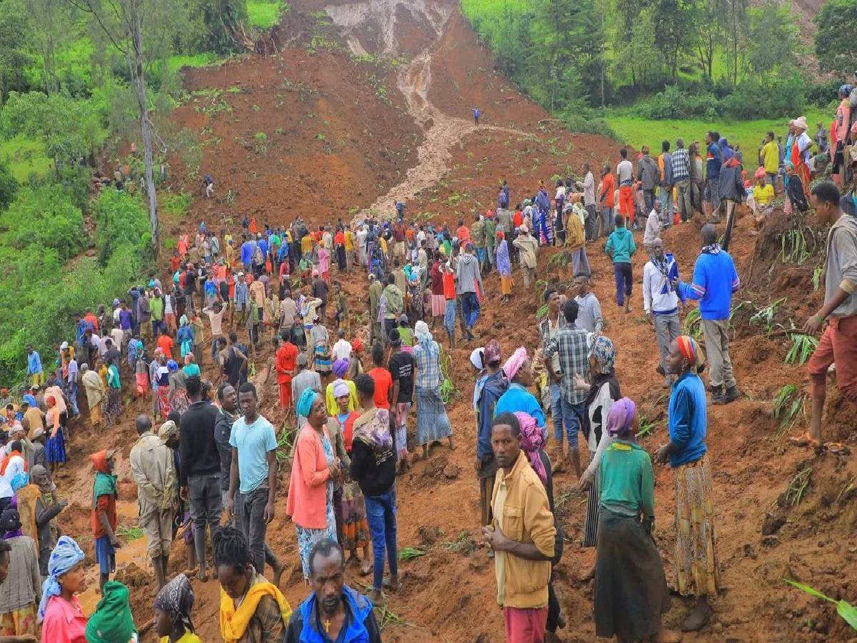 Ethiopia News: इथियोपिया में भारी बारिश की वजह से हुई भूस्खलन, 157 लोगों की मौत Ethiopia News: इथियोपिया में भारी बारिश की वजह से हुई भूस्खलन, 157 लोगों की मौत