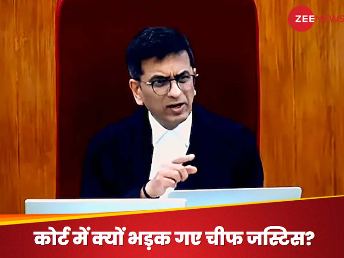 DY Chandrachud: 'सिक्योरिटी को बुलाओ', कोर्ट में भड़के CJI चंद्रचूड तो जवाब में बाइबिल पढ़ने लगा वकील DY Chandrachud: 'सिक्योरिटी को बुलाओ', कोर्ट में भड़के CJI चंद्रचूड तो जवाब में बाइबिल पढ़ने लगा वकील