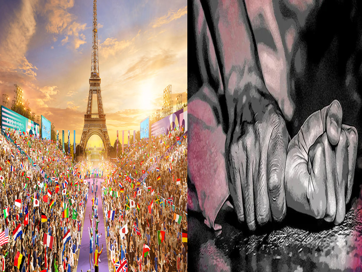 Olympic 2024 से पहले पैरिस में महिला के साथ गैंग रेप, कबाब की दुकान में घुसकर बचाई जान Olympic 2024 से पहले पैरिस में महिला के साथ गैंग रेप, कबाब की दुकान में घुसकर बचाई जान