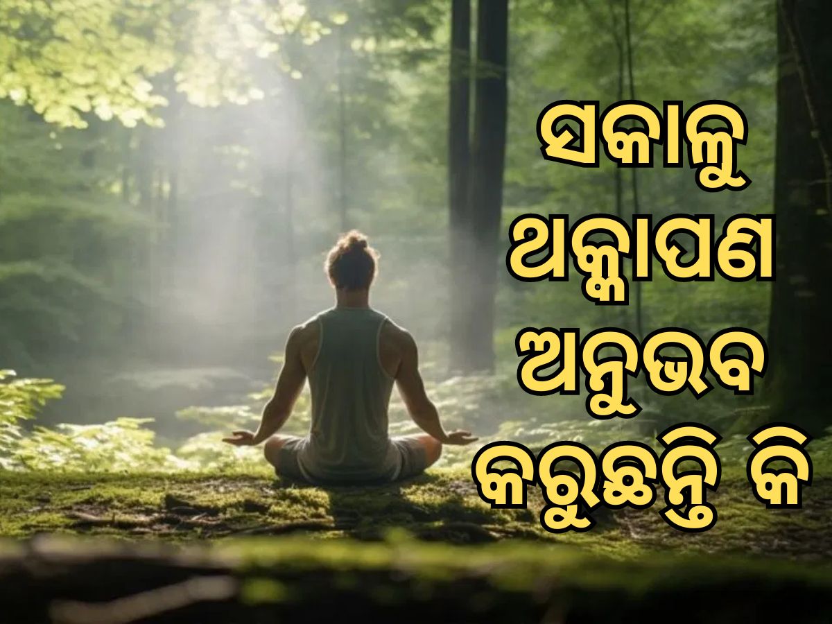 Health Tips: ସକାଳୁ ଥକାପଣ ଅନୁଭବ କରୁଛନ୍ତି କି, ଆପଣାନ୍ତୁ ଏହି ପଦକ୍ଷେପ ଆଉ ରୁହନ୍ତୁ ଫିଟ... Health Tips: ସକାଳୁ ଥକାପଣ ଅନୁଭବ କରୁଛନ୍ତି କି, ଆପଣାନ୍ତୁ ଏହି ପଦକ୍ଷେପ ଆଉ ରୁହନ୍ତୁ ଫିଟ...