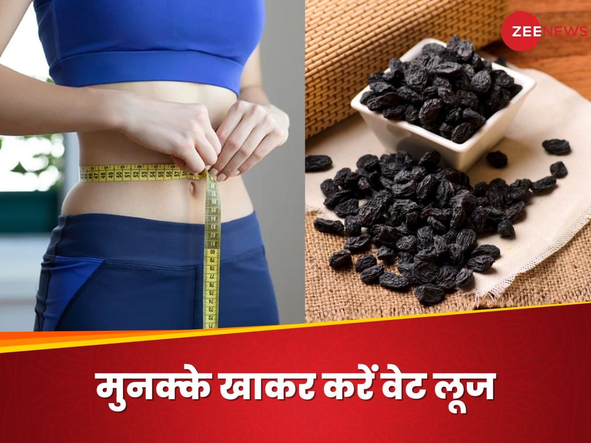 Black Raisins: मुनक्के की मदद से थुलथुला पेट हो सकता है अंदर, बस इस तरह करना होगा सेवन