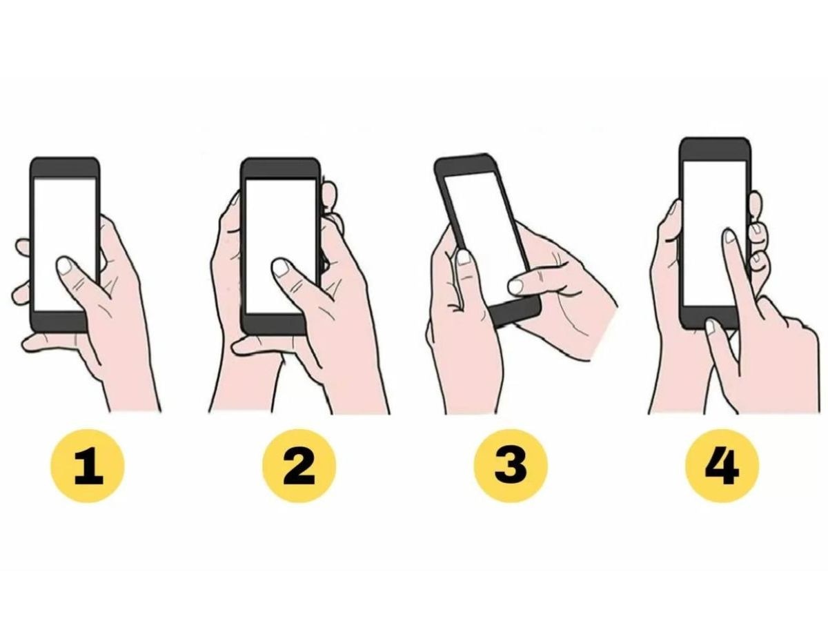 Personality Test: फोन पकड़ने के स्टाइल से लोगों के छुपे गुणों के बारे में करें पता!