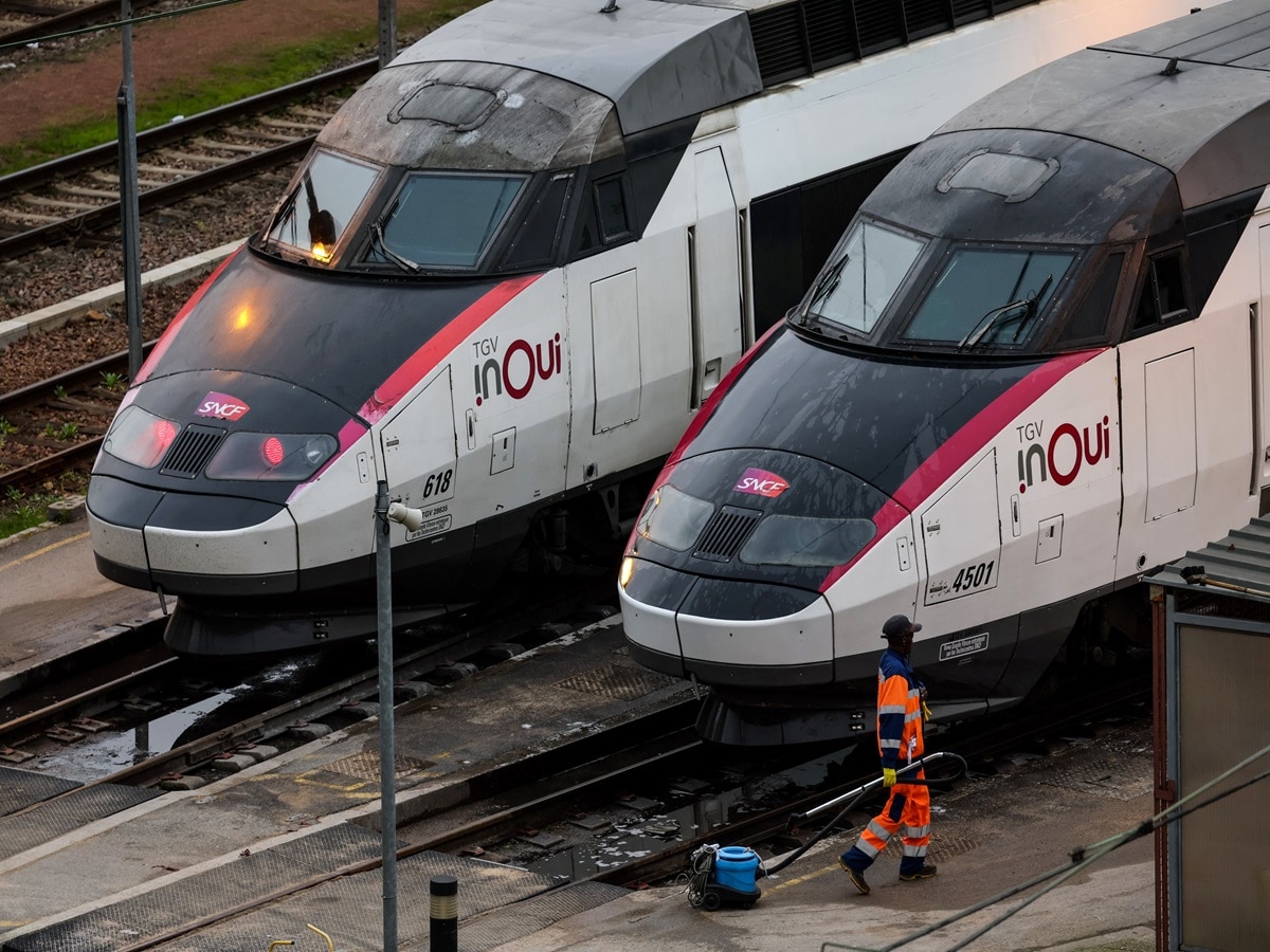 railway lines were attacked in France