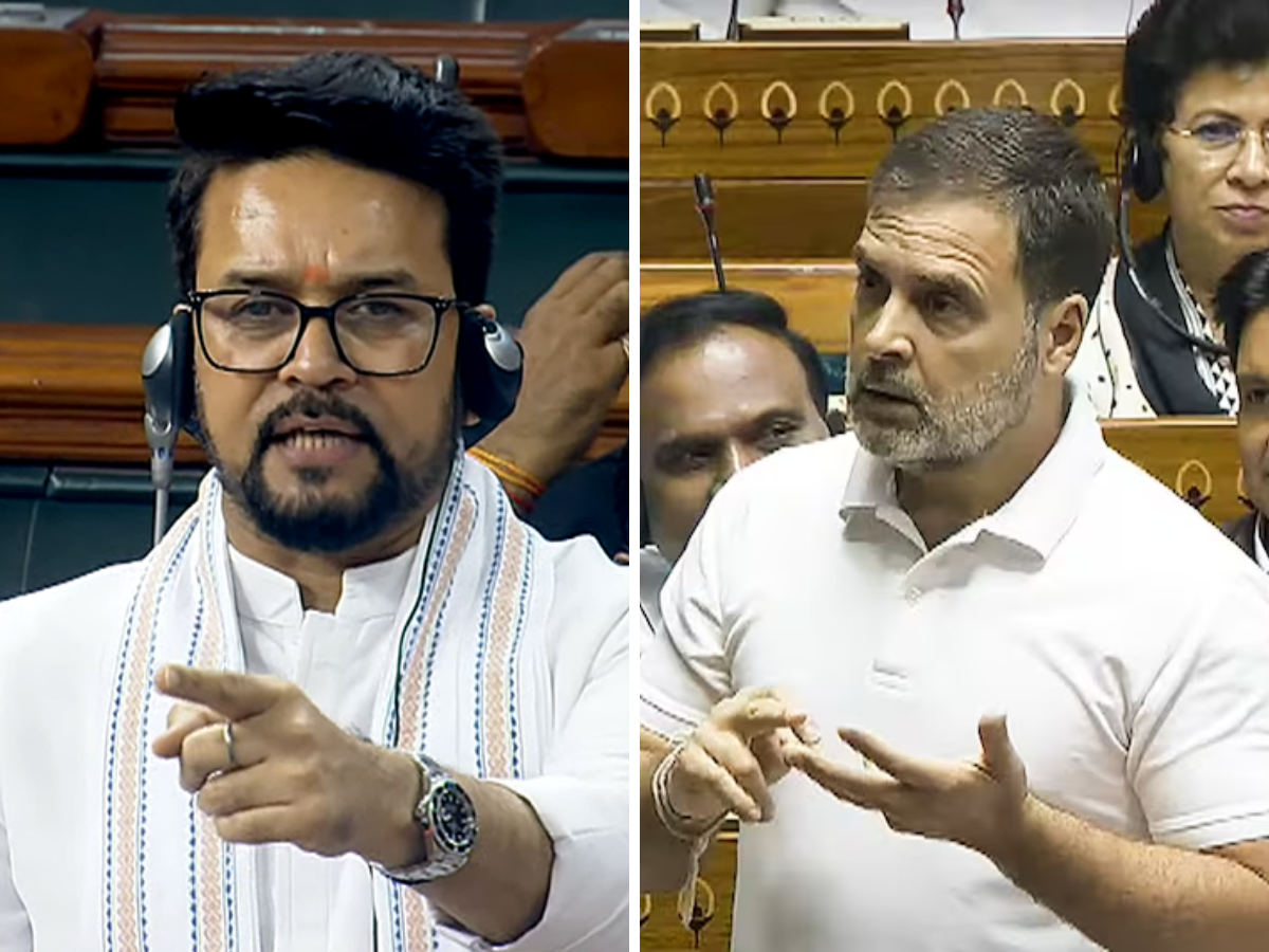 'जिसको जाति का पता नहीं, वो गणना की बात करता है...'सदन में राहुल-अनुराग के बीच दिखी तिखी बहस