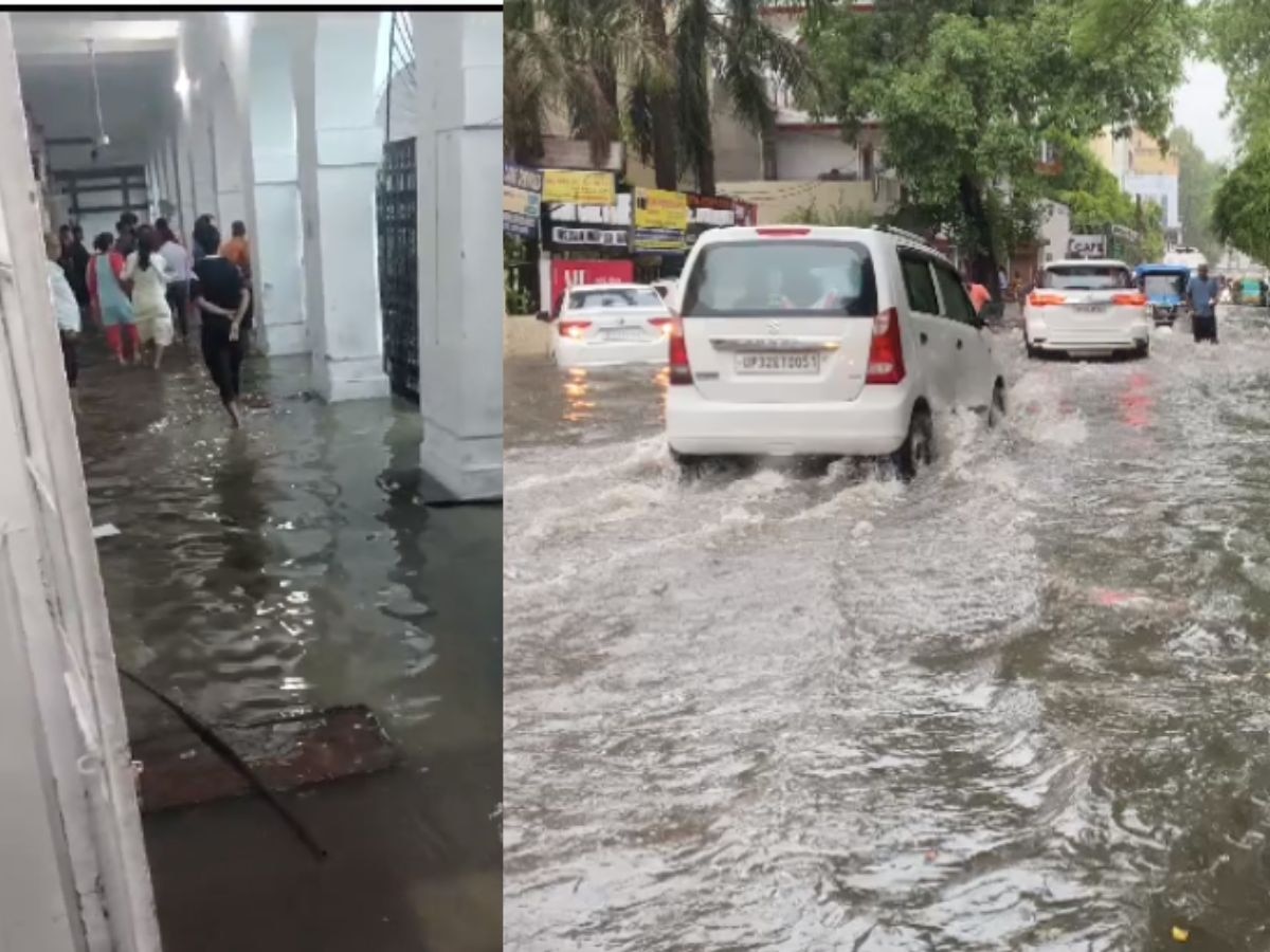 Uttar Pradesh Assembly Monsoon Rain