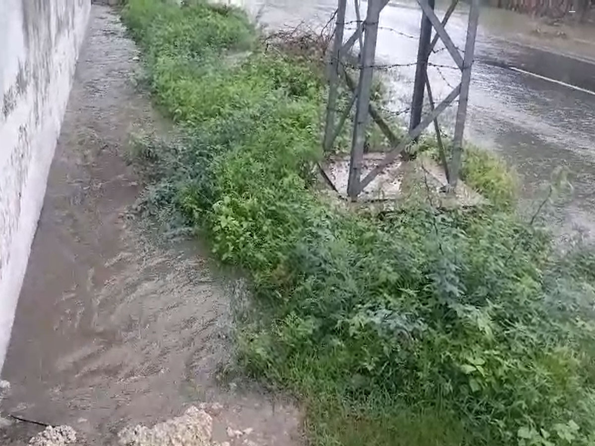 Heavy rain continues in Dausa roads filled with water see Waterlogging  photos