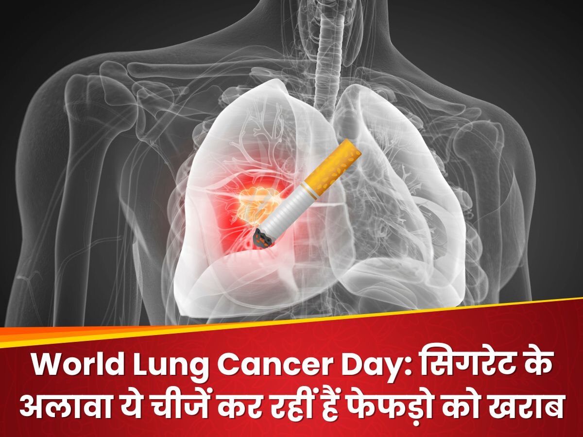 World Lung Cancer Day: सिगरेट के अलावा ये चीजें कर रहीं हैं फेफड़ो को खराब, तुरंत हो जाएं सावधान!