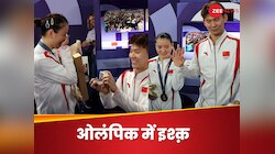ओलंपिक में जीता गोल्ड, पार्टनर ने दी डायमंड रिंग, टीवी पर लाइव दिखा 'इश्क़ इन पेरिस'