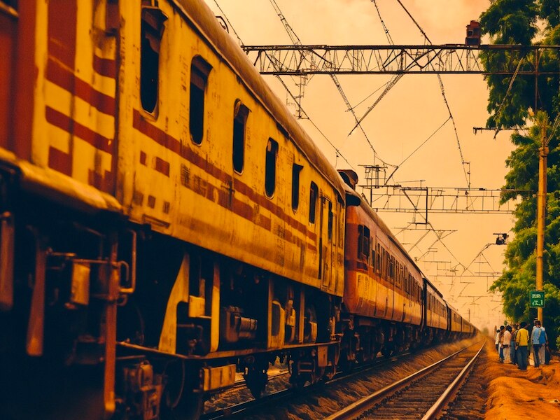 स्टेशन के कर्मचारी भाग गए