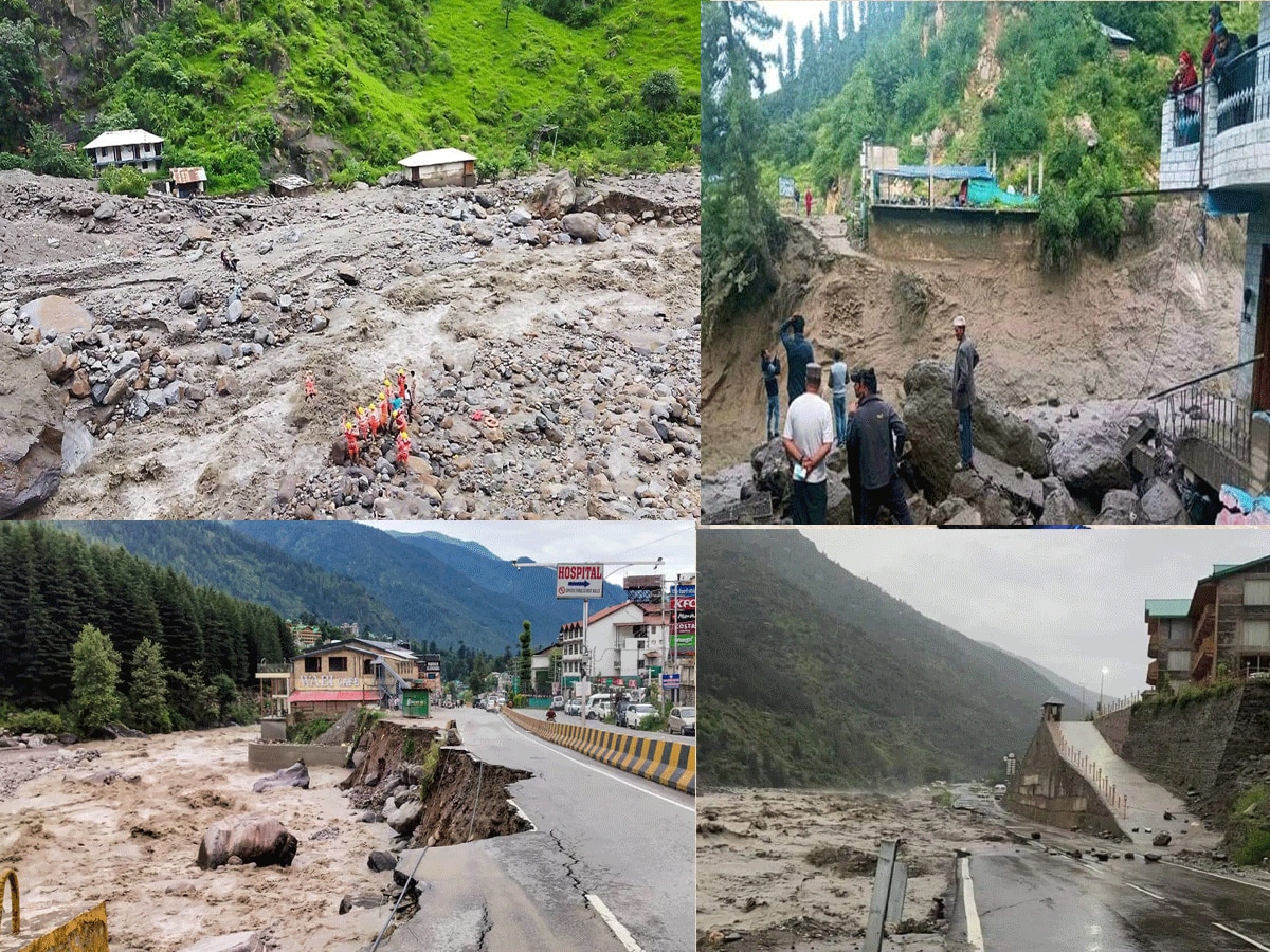 हिमाचल: बादल फटने से अब तक 50 लोगों की मौत, IMD ने बुधवार तक भारी बारिश की जारी की चेतावनी