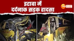 Video: एक्सप्रेसवे से 20 फीट नीचे गिरी बस, भीषण हादसे में 7 लोगों की दर्दनाक मौत