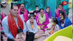 premanand ji maharaj से मिलने परिवार संग पहुंचे The Great Khali, बाते सुन बिटिया की आंखों में आ गए आंसू-VIDEO