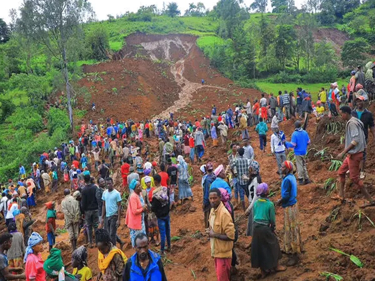 इथोपिया में बड़ा हादसा, भूस्खलन की घटना में 13 लोगों की मौत, कई लापता