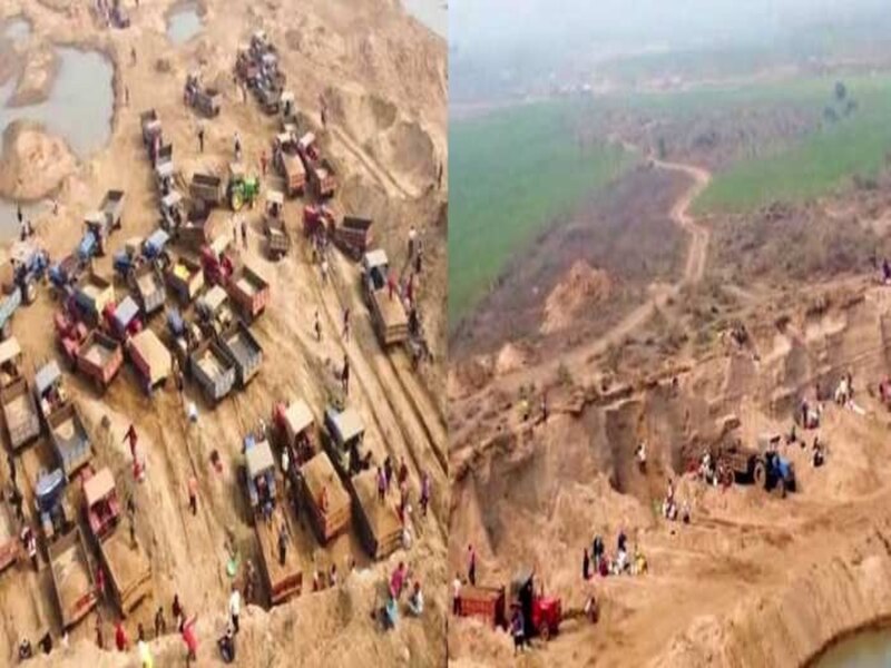 Sand mafias dominates Bihar every year there is illegal business of red ...