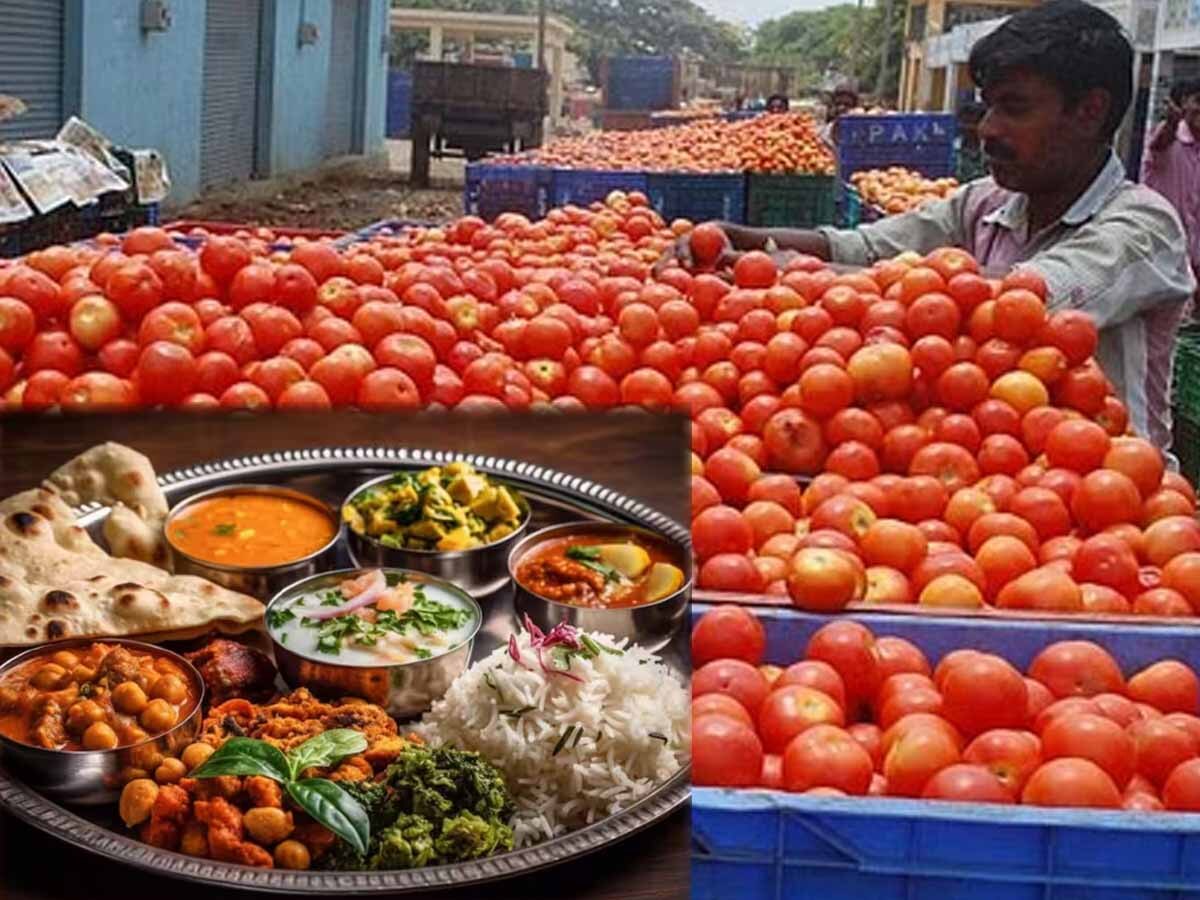 Veg Thali Price: सामने आया टमाटर का असली 'चेहरा', जुलाई 11% महंगी हो गई वेज थाली; नॉनवेज पर क्‍या हुआ असर?