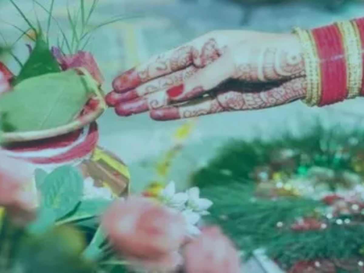 Hariyali Teej 2024: राजस्थान में हरियाली तीज की धूम, रंग-बिरंगे कपड़ों में सजी दिखी महिलाएं, घेवर की खुशबू से महका शहर Hariyali Teej 2024: राजस्थान में हरियाली तीज की धूम, रंग-बिरंगे कपड़ों में सजी दिखी महिलाएं, घेवर की खुशबू से महका शहर