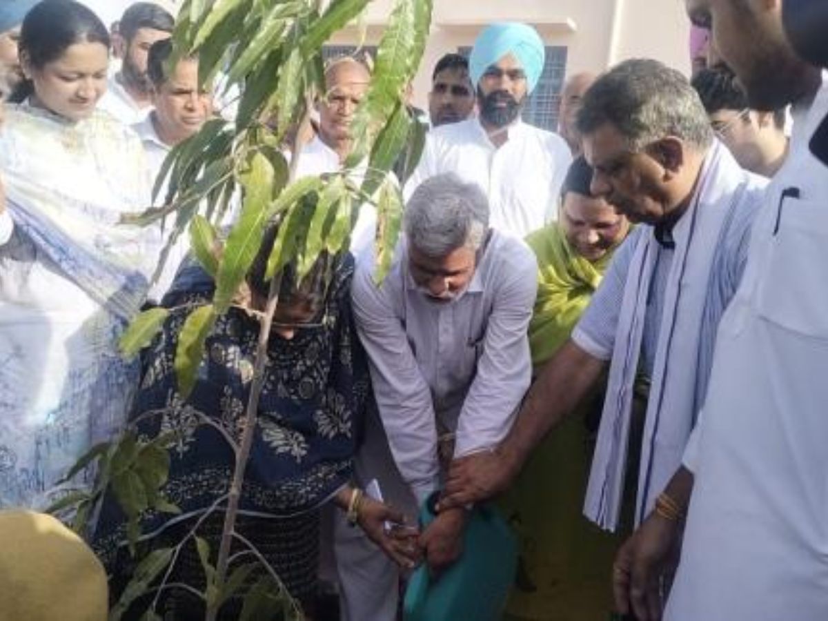 Rajasthan News: स्वास्थ्य एवं चिकित्सा मंत्री गजेंद्र सिंह खींवसर का अनूपगढ़ दौरा, हरियालो राजस्थान के तहत सरकारी कॉलेज में किया पौधरोपण