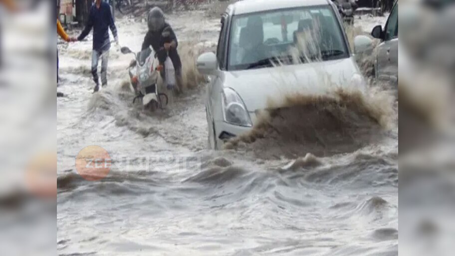 Rajasthan Weather Update: राजस्थान में जारी रहेगी जल 'प्रलय', भारी बारिश राजस्थान में मचा सकती है तांडव!