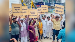 विनेश फोगाट के समर्थन में AAP ने पूरे हरियाणा में किया प्रदर्शन, देखें फोटो
