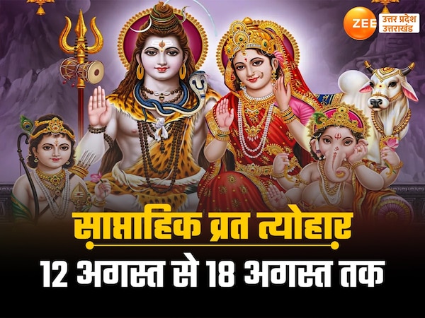 इस सप्ताह सावन पुत्रदा एकादशी समेत कई व्रत और त्योहार, जल्दी से नोट कर लें पूरी लिस्ट 