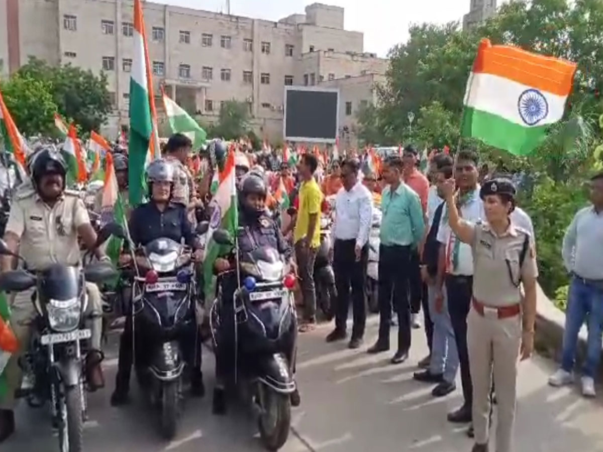 Jhalawar News: स्वतंत्रता दिवस के अवसर पर तिरंगा यात्रा और सांस्कृतिक कार्यक्रमों का आयोजन