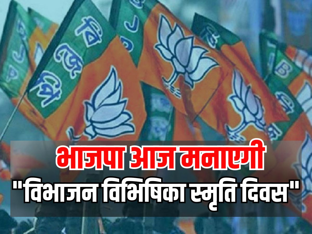 Rajasthan News: भाजपा आज मनाएगी "विभाजन विभिषिका स्मृति दिवस", लोगों को आजादी के समय हुई त्रासदी की दिलाएगी याद 