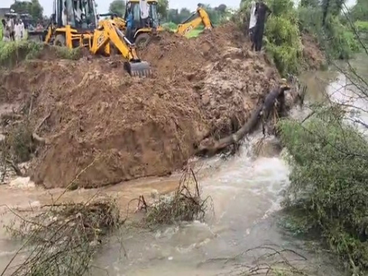 jaipur news heavy waterlogging in fagi due to rainfall see horrible photos